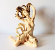 Circa 1970's Signed A. Santini Sculpture 30cm High 27cm Wide