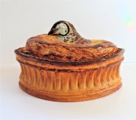 Circa 1900 French Pillivuyt of Mehun Porcelain Game Dish