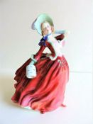 Vintage Royal Doulton Autumn Breezes Figurine Old Back Stamp