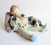 Vintage Lladro 'Sweet Dreams' 1535 Porcelain Figurine - Retired