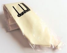 Dunhill Silk Tie Made In Italy New In Cellophane Cover