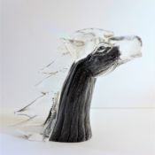Murano V. Nason & Co Horse Head Sculpture 19cm Tall c. 1970's