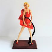 A. Santini Sculpture Marilyn Monroe Signed By Artist c. 1970's