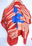 Silk Scarf By Madame Gres Paris Designer To Hollywood Stars