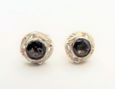 Artisan Sterling Silver Citrine Earrings
