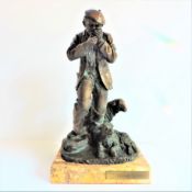 Signed Josep Bofill Bronze Sculpture 'Companions of Solitude' 35cm High
