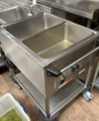 Mobile Wet Double Bainmarie