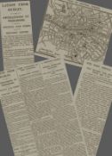 Easter Rising 1916 Rare Newspaper Pearse, Connolly, Sinn Fein Rebels Take Over Dublin.
