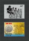 James Bond Dr No 60th Anniversary Mount & Coin Gift Set 1