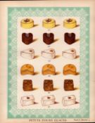 Petits Fours Glaces 2 T. Percy Lewis & A.G Bromley Antique Chromolithograph Print