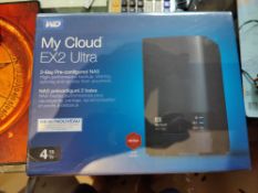 Brand New Sealed My Cloud 2-Bay Ex2 4TB