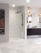 Brand New Boxed Bathstore Oyster 1400mm Sliding Door RRP £675 **No VAT**