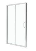 Brand New Boxed Bathstore ATLAS 1200 SLIDING CHROME ENCLOSURE RRP £524 **No VAT**