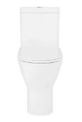 Brand New Falcon Comfort Rimless Open Back Close Coupled Toilet Soft Close Toilet Seat RRP £424