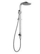 Brand New Boxed Bathstore Pure airdrop shower system dual function RRP £300 **No VAT**
