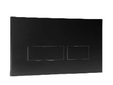 Brand New Boxed Bathstore Flush Plate Black RRP £50 **No VAT**