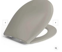 Brand New Boxed Cedo Soft Close Plastic Toilet Seat - Grey RRP £15 **No Vat**