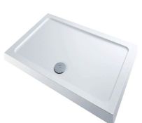 Brand New Boxed Bathstore Emerge Rectangular Shower Tray 1200 x 800mm RRP £194 **No VAT**