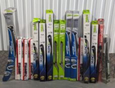 QTY Job Lot Mix Various Car Windscreen Wipers Various Sizes New Old Stock Lot#712