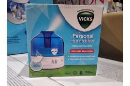 Trade Lot 10 x Vicks VUL505 Cool Mist Personal Humidifier. Compact, Portable Humidifier Compatibl...
