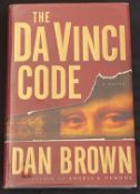 Da Vinci Code and Deception Point by Dan Brown - True 1st Editions Fine