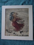 19th Century Caricature Watercolour in the manner of Richard Dighton