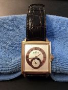 Edox ‘Les Bemonts’ model gents dress watch.