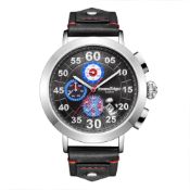 Limited Edition Swan & Edgar In Flight Automatic silver black - FREE DELIVERY & 5 YEAR WARRANTY