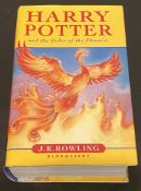 J.K. Rowling Harry Potter Order of Phoenix HB -Adult Goblet of Fire HB - Goblet of fire PB All Fi...