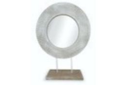 10 x Wooden Mirror on Stand