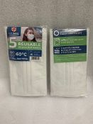 34 x Packs of 5 Reusable Masks