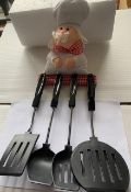 10 x Novelty Chef Hanger With Utensils