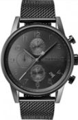 Hugo Boss HB 1513674 Mens Gunmetal Navigator Watch