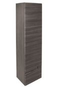 Brand New Boxed Bathstore Vermont Right Hand Wall Mounted Tall Unit - Grey Avola RRP £350 **No Va...