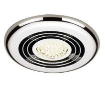 Brand New Boxed Bathstore Rapide Inline ceiling extractor fan with LED Lighting - Chrome RRP £110