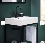 Brand New Boxed Bathstore Noir Veneto 600mm Basin RRP £200 **No Vat**