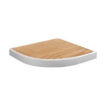 Brand New Boxed Bathstore Everstone Frame & Panel for Quadrant Shower Tray 900 x 900mm