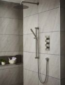 Brand New Boxed Bathstore Forge Shower Handset & Riser Rail Kit RRP £258.99 **No Vat**