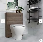 Brand New Boxed Bathstore Mino Toilet Unit - Nebraska Oak RRP £220 **No Vat**