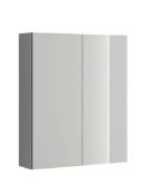 Brand New Boxed House Beautiful ele-ment(s) 600mm 2 Door Mirrored Bathroom Unit RRP £240 **No Vat...