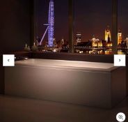 Brand New Bathstore Madeira Single Ended Straight Bath - 1600 x 700mm RRP £220 **No Vat**