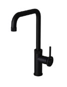 Brand New Boxed Homebase Raffin Side lever Tap - Matt Black RRP £100 **No Vat**
