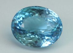 Blue Topaz, 21.20 Ct