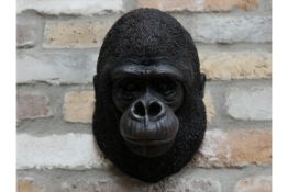 Gorilla Head Wall Art