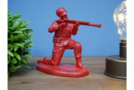 Red Toy Soldier Ornament