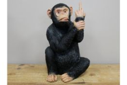 Naughty Monkey Ornament