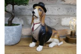 Suited and Booted Dog Ornament