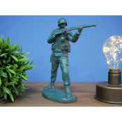 Blue Toy Soldier Ornament