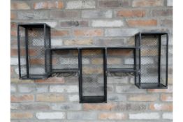 Industrial Wine Wall Unit