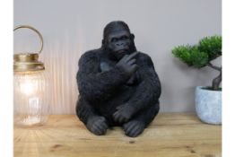 Large Naughty Gorilla Ornament